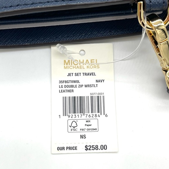 Michael Kors Large Double Zip Wallet Wristlet - Picture 7 of 7